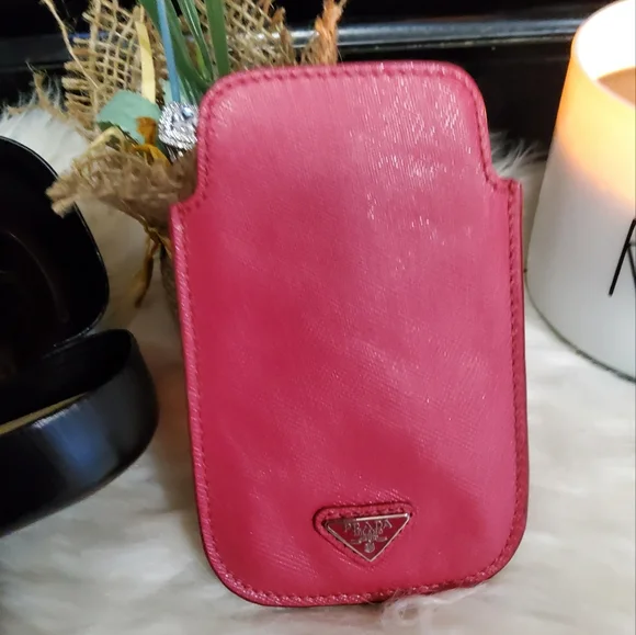 PRADA Leather Phone Case